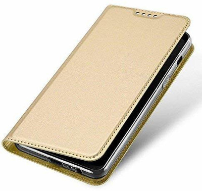 Elica Flip Cover for Samsung Galaxy M30s(Gold, Magnetic Case, Pack of: 1)