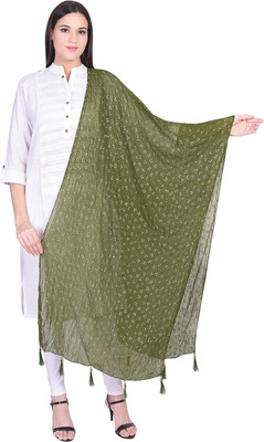 AARAV Chiffon Self Design Women Dupatta
