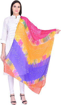 AARAV Chiffon Self Design Women Dupatta