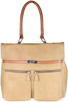 Leatherman Fashion Women Tan Handbag