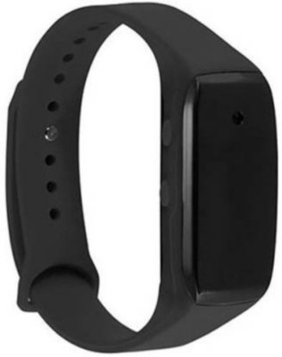 TECHNOVIEW Mini Spy Camera Wristband(Black Strap, Size : 0.96 inch)