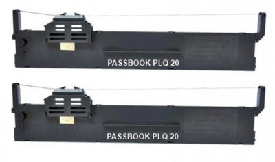 RNC PLQ20/20M/20K/20KM/LQ90KP Dot Matrix Printer 2PC. Black Ink Cartridge