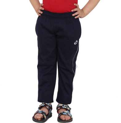 SHELLOCKS Track Pant For Boys(Blue, Pack of 1)