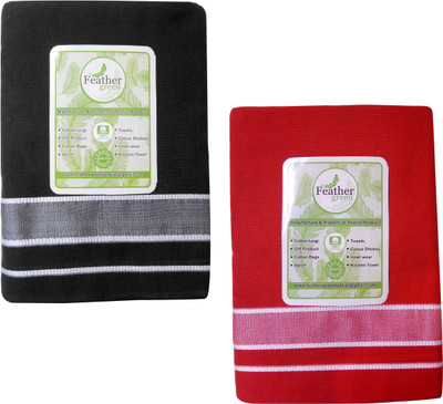 Feather Green Striped Multicolor Lungi
