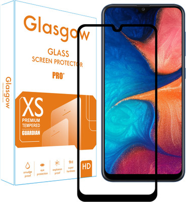 Glasgow Edge To Edge Tempered Glass for Samsung Galaxy A20s(Pack of 1)