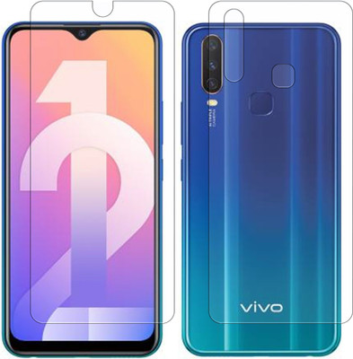 Yoox Front and Back Screen Guard for Vivo Y12(Pack of 2)