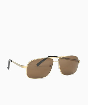 Fastrack Rectangular Sunglasses(For Men, Brown)