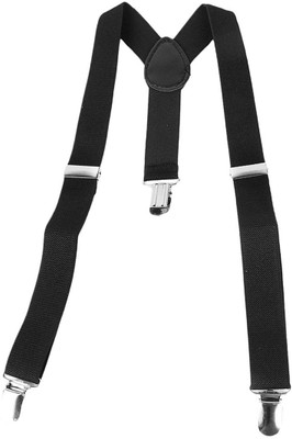 Vinayakart Y- Back Suspenders for Men(Black)