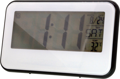 JMALL Digital White Clock