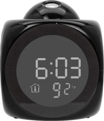 JMALL Digital Black Clock
