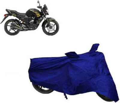 AK Star Waterproof Two Wheeler Cover for Yamaha(FZ-S, Blue)