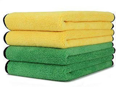 OAN Microfiber Vehicle Washing  Cloth(Pack Of 4, 800 GSM)