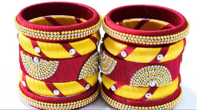 Dharnna Plastic Bangle Set(Pack of 10)