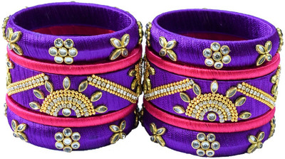 Dharnna Plastic Bangle Set(Pack of 10)