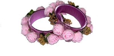 Dharnna Plastic Bangle Set(Pack of 2)