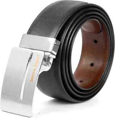 bacca bucci Men Black, Brown Genuine Leather Reversible Belt