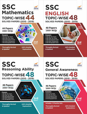Ssc Topic-Wise 48 Solved Papers (2010-2019)(English, Paperback, unknown)