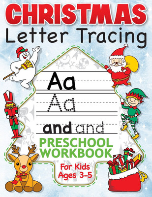 Christmas Letter Tracing Preschool Workbook for Kids Ages 3-5(English, Paperback, Art Supplies Big Dreams)