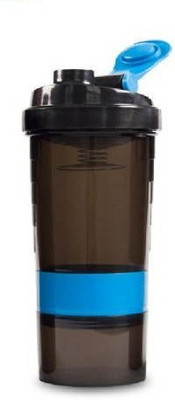 CHG 500 ml Plastic Shaker(Pack of 1, Blue)