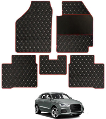 elegant Leatherite Standard Mat For  Audi Q3(Black, Red)
