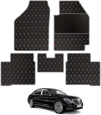 elegant Leatherite Standard Mat For  Mercedes Benz S 300(Black, White)