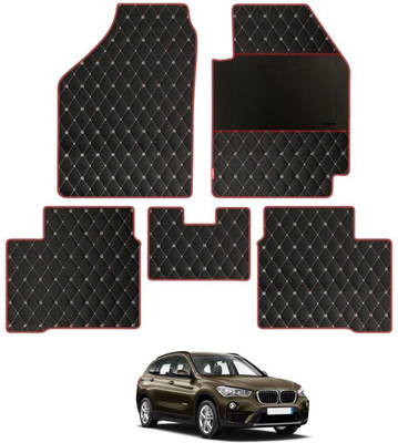 elegant Leatherite Standard Mat For  BMW X1(Black, Red)