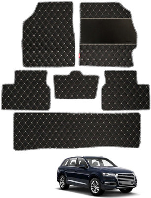 elegant Leatherite Standard Mat For  Audi Q7(Black, White)