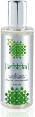 MODICARE SCHLOKA 3 IN 1 CLEANSER, TONER AND MAKE UP REMOVER WITH GREEN TEA & CHAMOMILE EXTRACT Face Wash(200 ml)