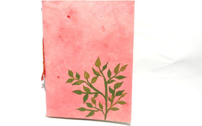 Cutrunn Notebook Diary A5 Note Pad Unruled 60 Pages(Pink)