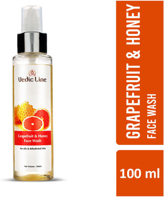 Vedic Line Grapefruit & Honey  For Oily & Dehydrated Skin Face Wash(100 ml)