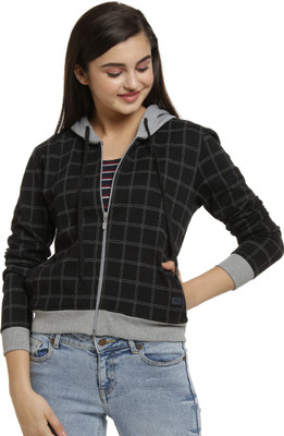 CAMPUS SUTRA Full Sleeve Checkered Women Jacket