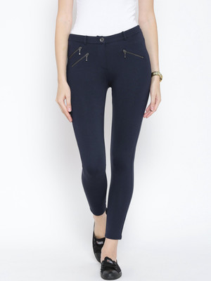 VERO MODA Dark Blue Tregging(Solid)