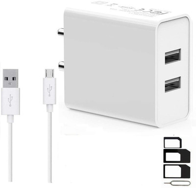 Runsale Wall Charger Accessory Combo for Vivo V3::Sony Xperia XA Ultra Dual::Samsung Galaxy S7 Edge::Lenovo Vibe K5::Moto E3 Power::Panasonic P75::Samsung Galaxy J5 Prime::Moto G4 Plus::Oppo F1::Samsung Galaxy J5 2016::Samsung Galaxy On5 Pro::Oppo Neo 7::Vivo Y21::Xiaomi Mi Max Prime::HTC Desire 10