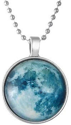 Grab Classy Glow in the dark Moon Alloy Pendant