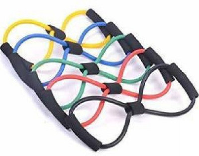 VATSMART 5 IN 1 RESISTANCE TUBE EXPANDER FIGURE 8 Resistance Tube(Multicolor)