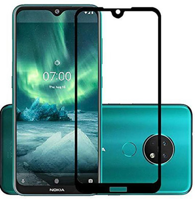 A-Allin1 Edge To Edge Tempered Glass for Nokia 7.2(Pack of 1)