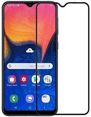 Bodoma Edge To Edge Tempered Glass for Samsung Galaxy A20s(Pack of 1)