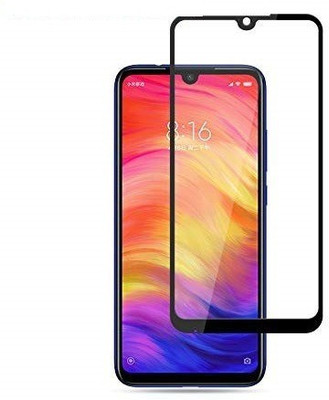 DSCASE Edge To Edge Tempered Glass for Mi Redmi Note 7(Pack of 1)
