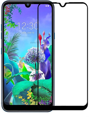 GLOBALCASE Edge To Edge Tempered Glass for LG Q60(Pack of 1)