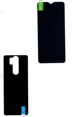 PR SMART Front and Back Tempered Glass for Mi Note 8 Pro(Pack of 2)