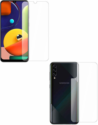 PR SMART Front and Back Tempered Glass for Samsung A50S(Pack of 2)