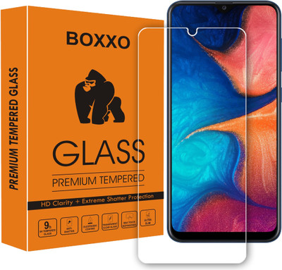 Boxxo Tempered Glass Guard for Samsung Galaxy M01s(Pack of 1)