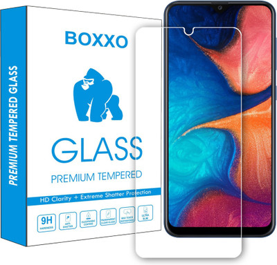Boxxo Tempered Glass Guard for Samsung Galaxy M01s(Pack of 1)