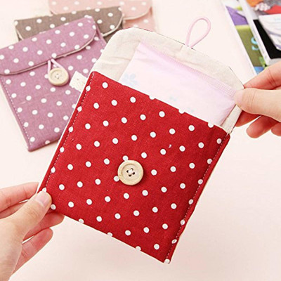 9Up Sanitary Pad Napkin Storage Pad Pouches Pouch(Pack of 2)