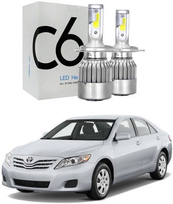 PRTEK  H4 Headlight 12V 6500K Conversion Bulb (Set of 2) 009 Headlight Car, Motorbike LED for Toyota (12 V, 72 W)(Camry, Pack of 2)