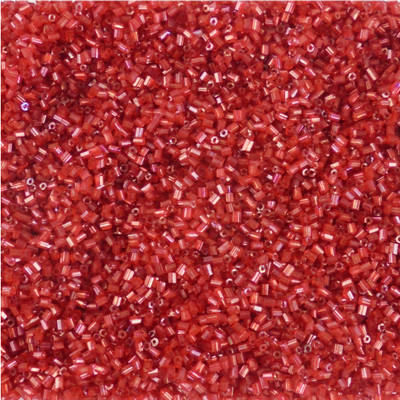 estore 200 gm, 3mm red Luster Jewellery Making Seed Beads Cut Beads Cut Dana Art and Craft Making Embroidery Material kit
