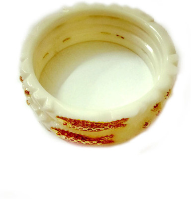 NEW BARMAN COLLECTION Brass Gold-plated Shakha Pola(Pack of 2)