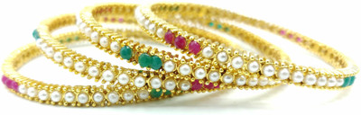 Mirraw Alloy Bangle(Pack of 4)