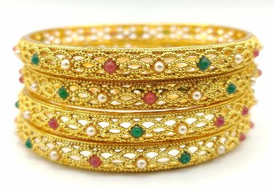 Mirraw Alloy Bangle(Pack of 4)