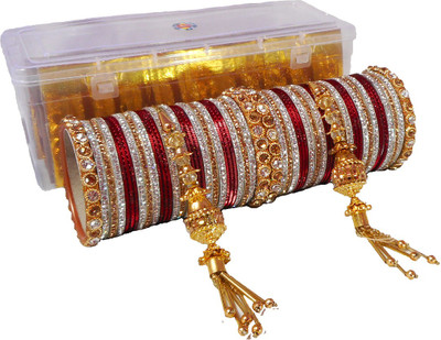 Royal Bangles Metal Bangle Set(Pack of 60)